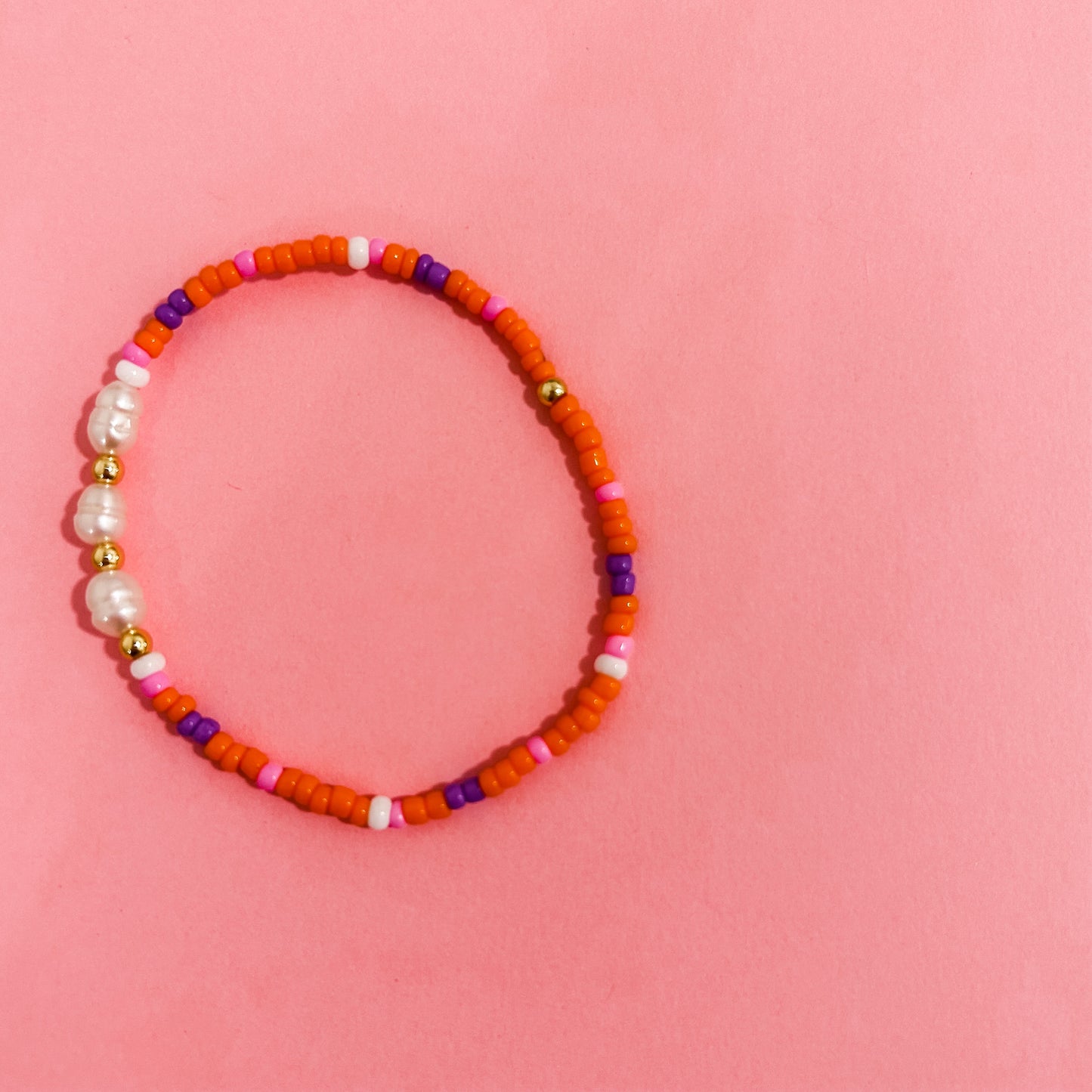 Stackable Beaded Bracelets - Busy Ferns