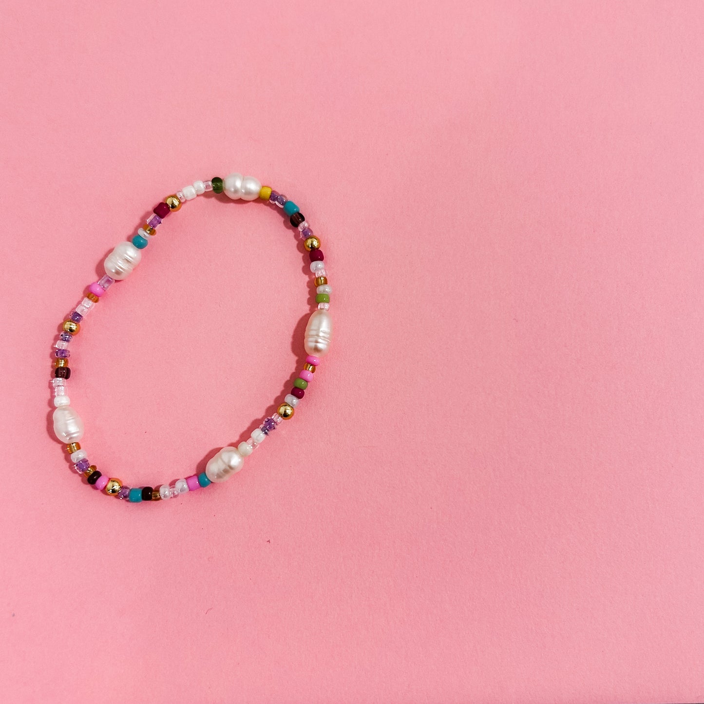 Stackable Beaded Bracelets - Busy Ferns