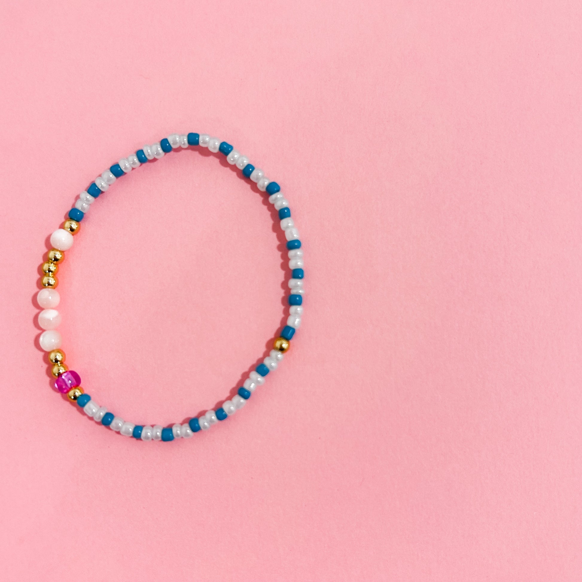 Stackable Beaded Bracelets - Busy Ferns