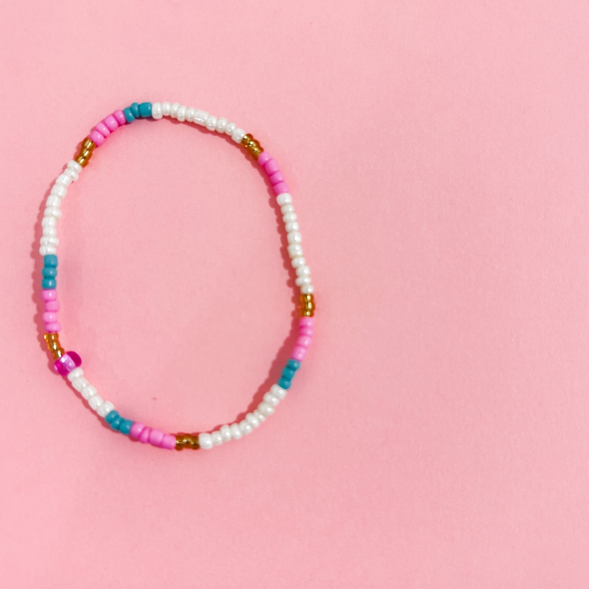 Stackable Beaded Bracelets - Busy Ferns