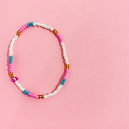 Stackable Beaded Bracelets - Busy Ferns