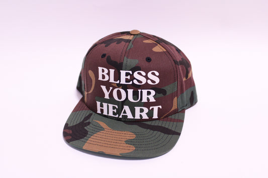 Bless Your Heart Camo Hat