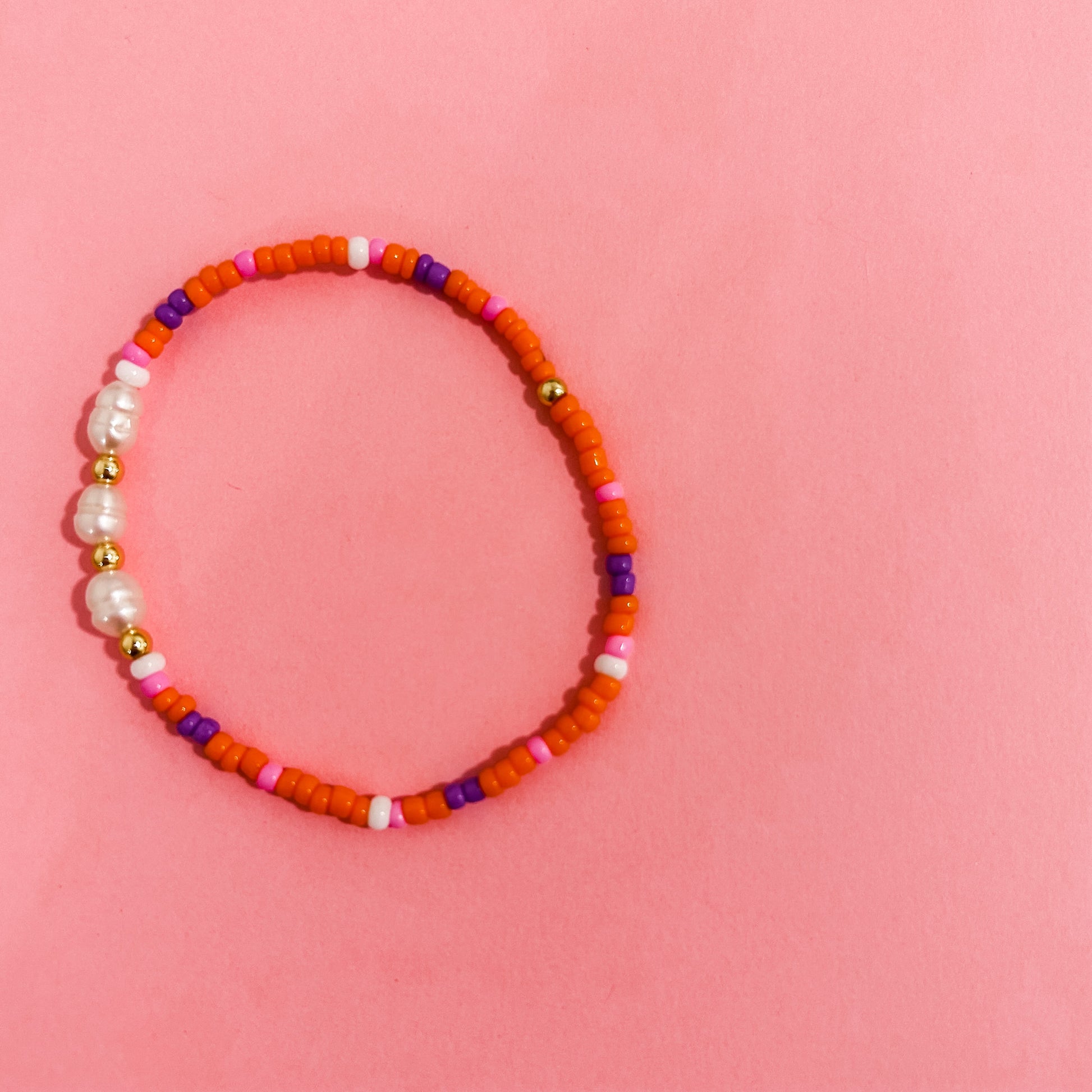 Stackable Beaded Bracelets - Busy Ferns
