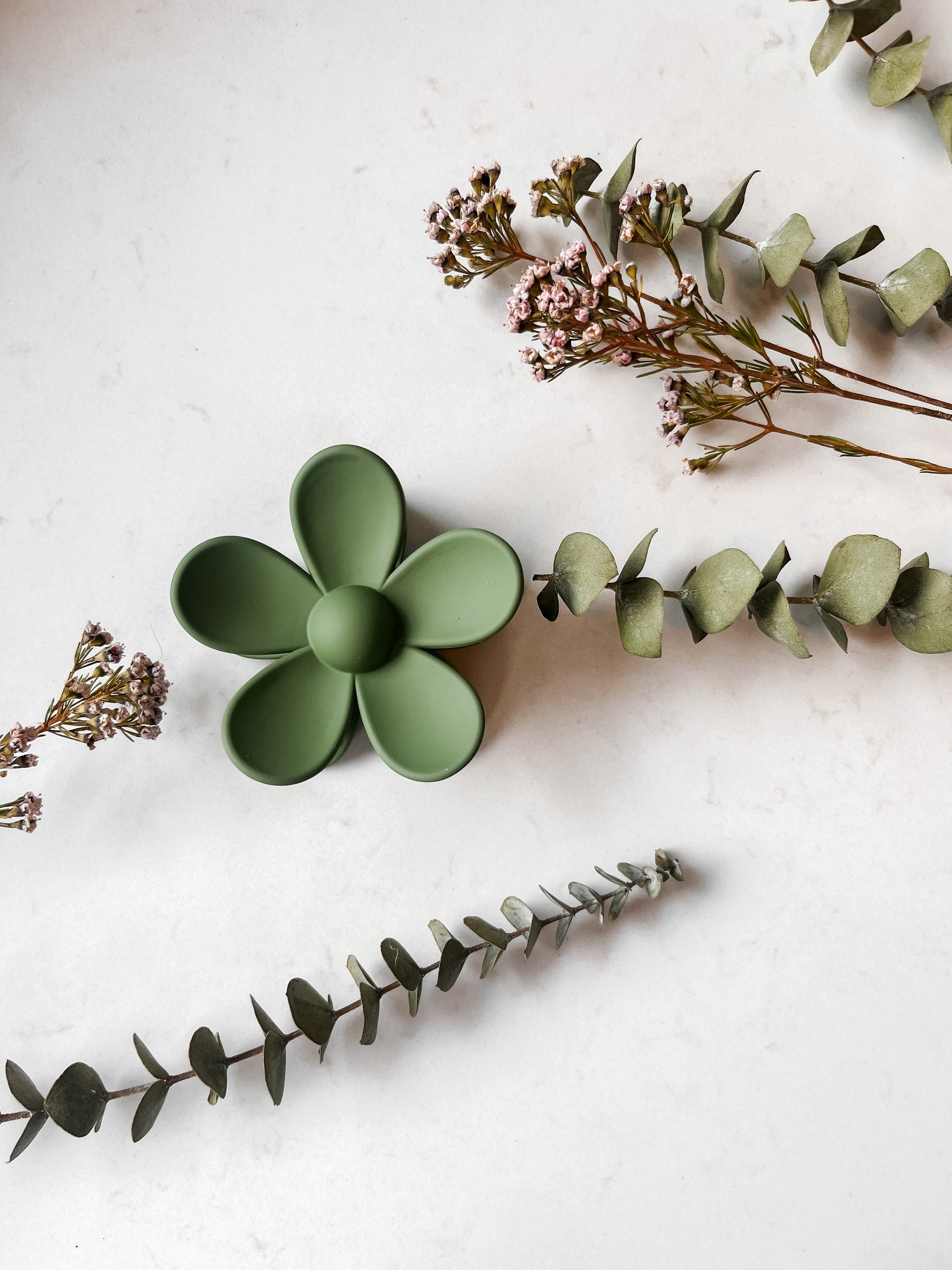 Flower Hair Clips - Busy Ferns