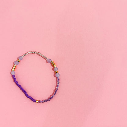 Stackable Beaded Bracelets - Busy Ferns